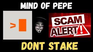 MIND OF PEPE  PRESALE COIN CRYPTO SCAM UPDATE NEWS LEGIT CLAIMING LAUNCH WALL