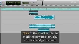 Pro Tools Tech Tip — Spotting a Sequence of Clips