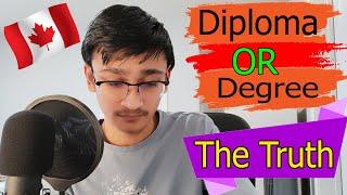 Degree VS Diploma in Canada | Which is better? | Easy PR | IamTapan