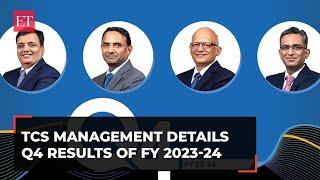 TCS Q4 Results: Management take on the financial results of quarter 04 of FY 2023-24 | LIVE