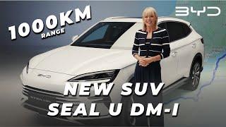 Introducing the BYD SEAL U DM-i... our longest range yet!