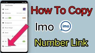 How to Copy Imo Account Link / Best Tutorial 2021 New Update