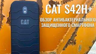 CAT S42H+ обзор антибактериального смартфона