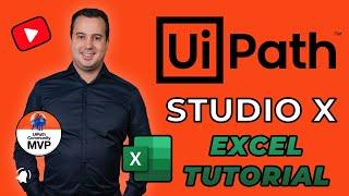 UiPath Studio X Tutorial: Work with Excel | Full Course