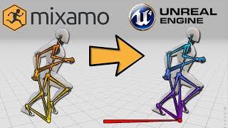 EASILY Set up Root Motion with Mixamo Animations In Unreal Engine 4