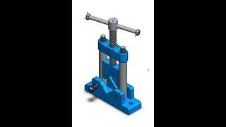 Pipe Vice - CAD tutorial