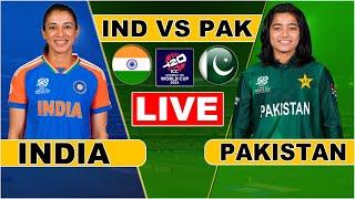 Live IND Vs PAK T20 Match Score |Live Cricket Match Today | INDW vs PAKW live 1st innings