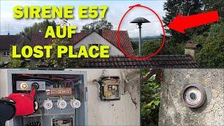 SIRENE E57 AUF LOST PLACE + Probealarm zum Warntag 2024 in Hofwiesen