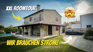 LUXUS Villa gebucht, aber kein Strom für den Tesla? KROATIEN Roadtrip wird zur echten Challenge