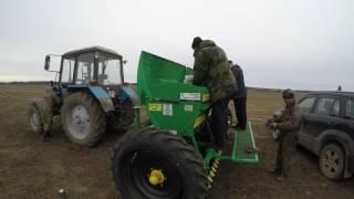 Посев семян, работа в поле! Сеялка СЗУ 3.6 Harvest (СЗ 3.6) Высев пшеницы, отзывы фермеров