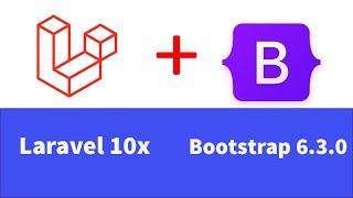 How to use, config or import Bootstrap 5.0.2 in Laravel 10 project without npm installation