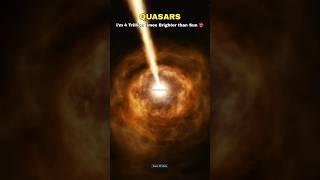 Sun vs Quasar  #shorts #space #sun