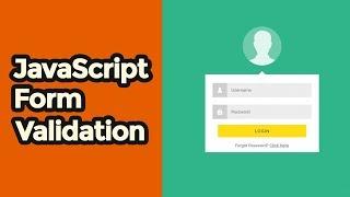 Javascript Form Validation : 3 Validation methods (2020)