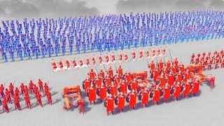 MEDIEVAL KING ARMY vs 200x Melee / Totally Accurate Battle Simulator