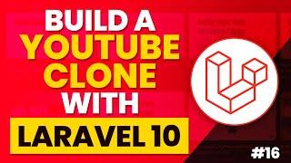 How to create a YouTube clone with Laravel 10 | Plyr Installation | #16