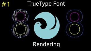 True Type Font(.TTF) Parsing and rendering in OpenGL from scratch