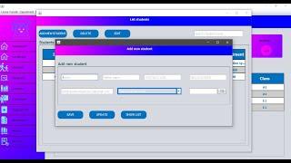 University Management System  (Student management) full tutorial