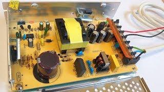 12V 10A switching power supply (with schematic and explanation)