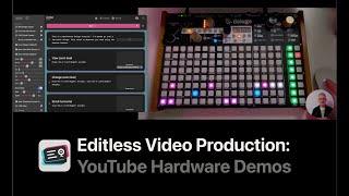 Creating a Deluge Tutorial with CueCam Presenter - A Powerful Tool for Editless Video Production