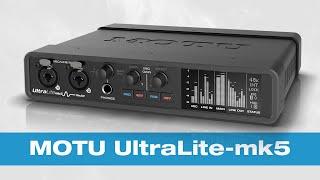 MOTU UltraLite-mk5