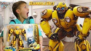 Трансформер Бамблби у Тимы  из фильма BumbleBee Transformers 6 (2018) - распаковка, обзор