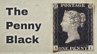 1st May 1840: The Penny Black goes on sale in the UK as the world’s first pre-paid postage stamp