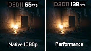 AMD Radeon RX 580 - FidelityFX Super Resolution - Benchmark Comparison - Terminator Resistance