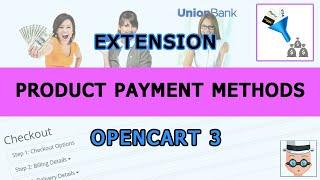 Product Payment Methods for Opencart 3