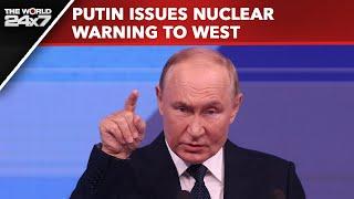 Putin Nuclear Warning | Putin Issues Nuclear Warning To West In Response To "Massive" Air Attack