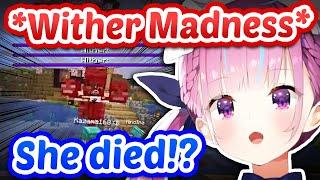 Aqua & The Others Fight *4 Withers* (Heroic Sacrifice By...?) Hardcore Holoserver 【ENG Sub Hololive】