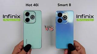 Infinix Hot 40i vs Infinix Smart 8 | Speed Test