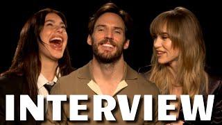 DAISY JONES & THE SIX - Behind The Scenes Talk With Sam Claflin, Camila Morrone & Suki Waterhouse