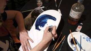 6 Seconds of Skateboard Painting!!