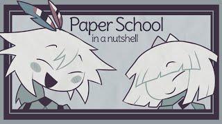 "Paper School in a nutshell" [Fundamental Paper Education Meme]