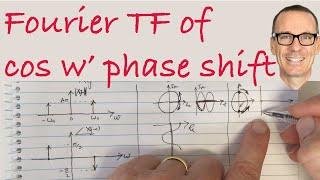 Fourier Transform of Cos with Phase Shift