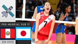  Perú vs Japón en vivo Voleibol #PreMundial-SUB17: Cuadrangular internacional previo al mundial.