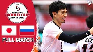 Japan  Russia - Full Match | Men’s Volleyball World Cup 2019