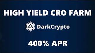 How to get high yield 400% CRO farm on CRONOS CHAIN with low risk!