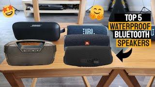 Top 5 Best Waterproof Bluetooth Speakers 2024 | Houl Zallee, JBL FLIP 5, Charge 4 & 5, Bose