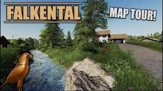 “FALKENTAL” MOD MAP Farming Simulator 19 MAP TOUR (Review) FS19.