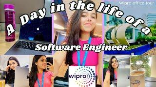 Day in the life of a software Engineer‍ IFirst job| Software Developer| Pune Wipro Campus Tour