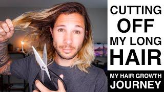 I Cut My Long Hair | Men's Hair Growth Journey
