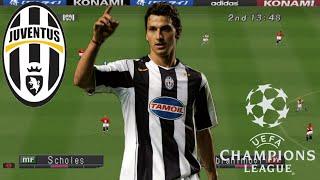 Winning Eleven - Juventus vs Manchester United | Champions League 2004/2005 Season