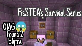 FisSTEA's Journey to the End City (Found 2 Elytras) || FisSTEA's Survival Series