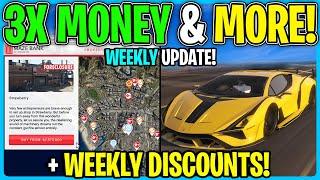 GTA Online WEEKLY UPDATE 3X Money & More!