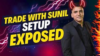 trade with sunil setup exposed | reality of daily profits from options trading | fake profit claims