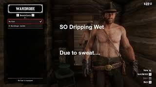 RDR 2- How to get Arthur Shirtless ( Without mods )