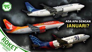 Selain SRIWIJAYA AIR, Inilah 6 KECELAKAAN PESAWAT YANG TERJADI DIBULAN JANUARI