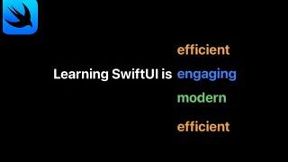 SwiftUI in 100 second Text Animation