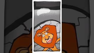 Madagascar 2 in 60 Seconds  #shorts #madagascar #animation